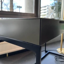 Interlübke Schreibtische & Sekretäre|Sekretär Mell M38 Capparis Schwarz Gestell Schwarz