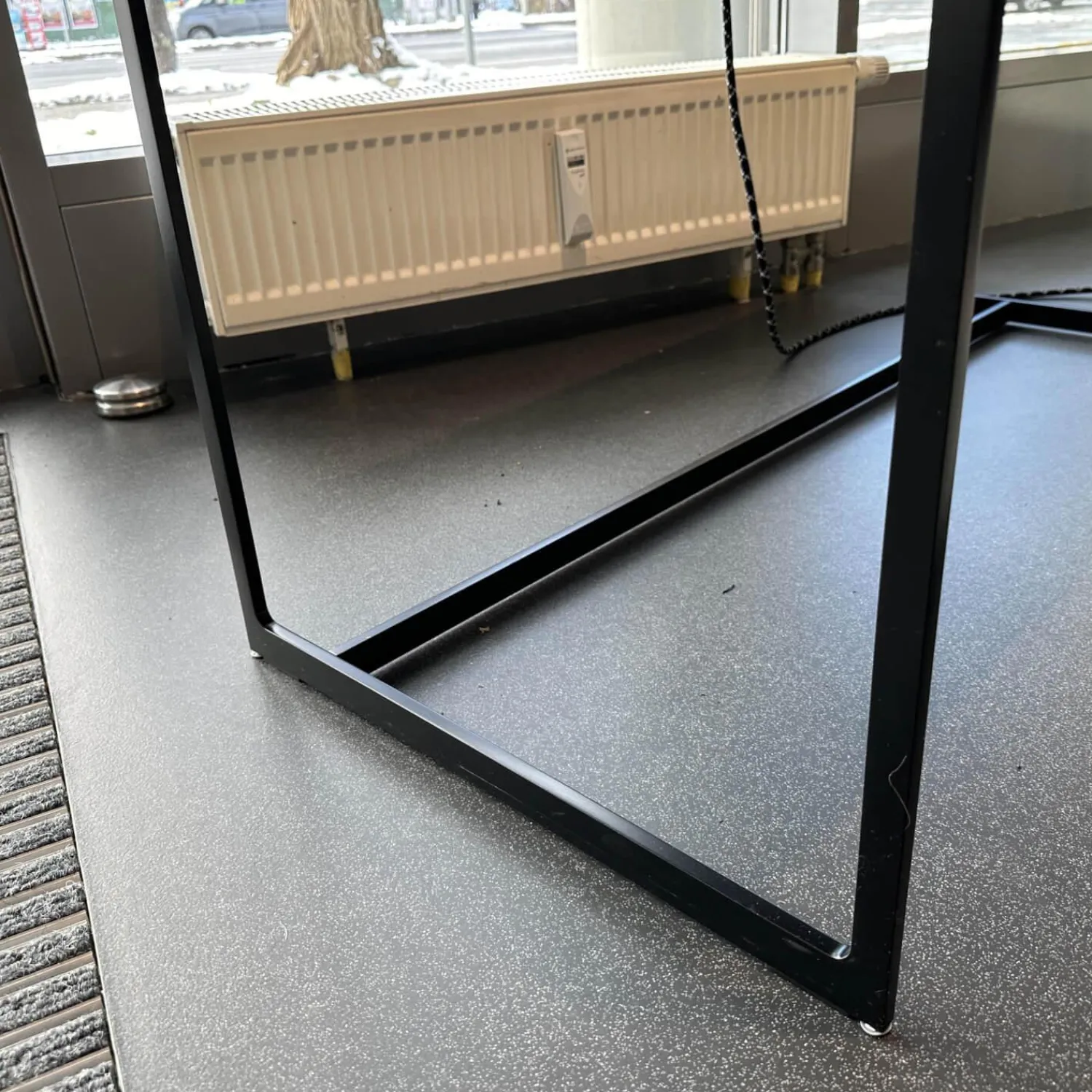 Interlübke Schreibtische & Sekretäre|Sekretär Mell M38 Capparis Schwarz Gestell Schwarz