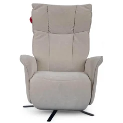 himolla Relaxsessel|Sessel 7927 Easy Swing S Stoff Nuvano Natur Grau Sternfuß Metall Anthrazit Pulverbeschichtet 2 Motorig