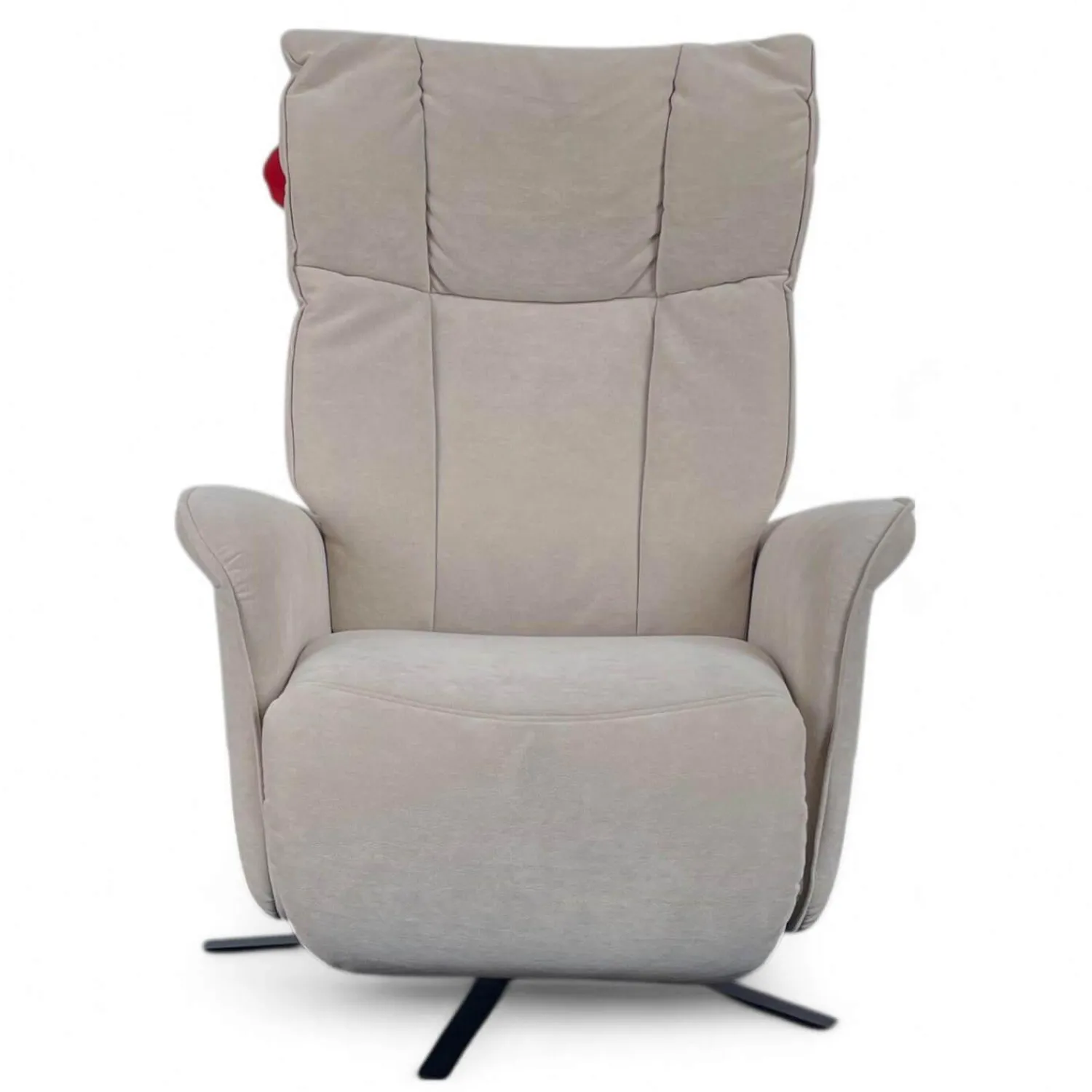 himolla Relaxsessel|Sessel 7927 Easy Swing S Stoff Nuvano Natur Grau Sternfuß Metall Anthrazit Pulverbeschichtet 2 Motorig
