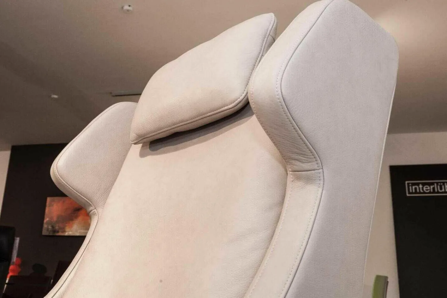 Rolf Benz Relaxsessel|Sessel 5200 Leder Beige Mit Hocker