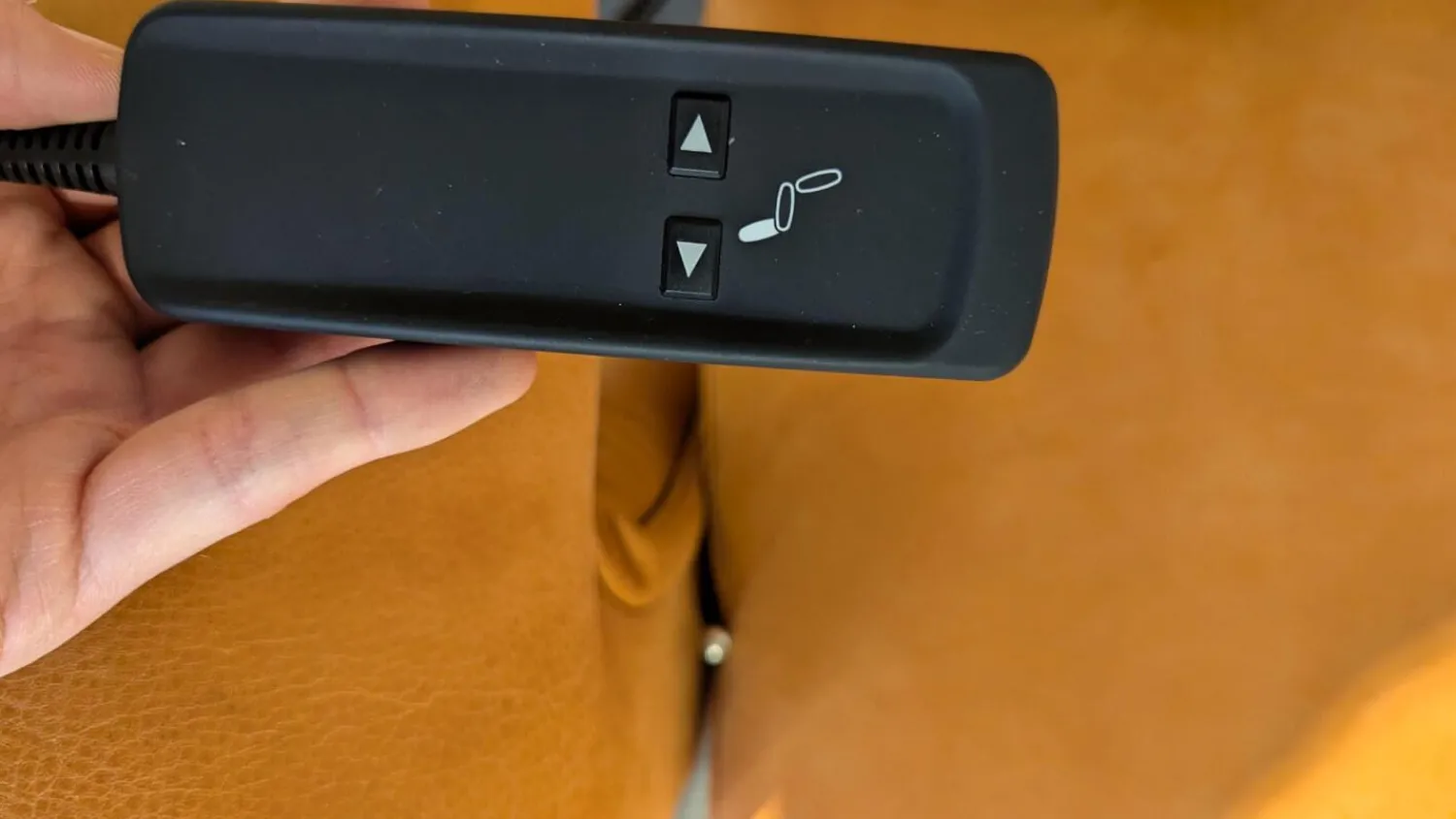 himolla Relaxsessel|Sessel 7721 Leder Buffalo 33 Ocker Braun Sternfuß Anthrazit