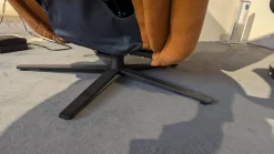 himolla Relaxsessel|Sessel 7721 Leder Buffalo 33 Ocker Braun Sternfuß Anthrazit