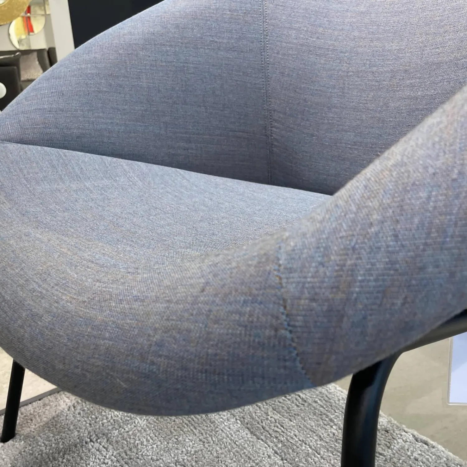 Walter Knoll Relaxsessel|Sessel 369-10 Stoff 26 734 Grau