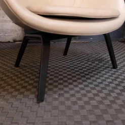 Hay Relaxsessel|Sessel About A Chair AAL93 Leder Beige