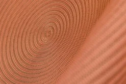 Paola Lenti Loungemöbel|Sessel Afra Stoff Arancio Terracotta Orange Gestell Stahl AISI 316/304 Gleiter Kunststoff