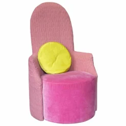 Brühl Loungesessel|Sessel Amandine Stoff 5271-13 Rosa Pink mit Kissen