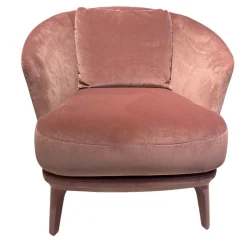 Bielefelder Werkstätten Loungesessel|Sessel Amy Bezug Stoff Amica BW1731-484 Rosa Gestell Lackiert Rosa