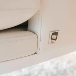 Bielefelder Werkstätten Relaxsessel|Sessel Amy Leder Normanndie Weiß