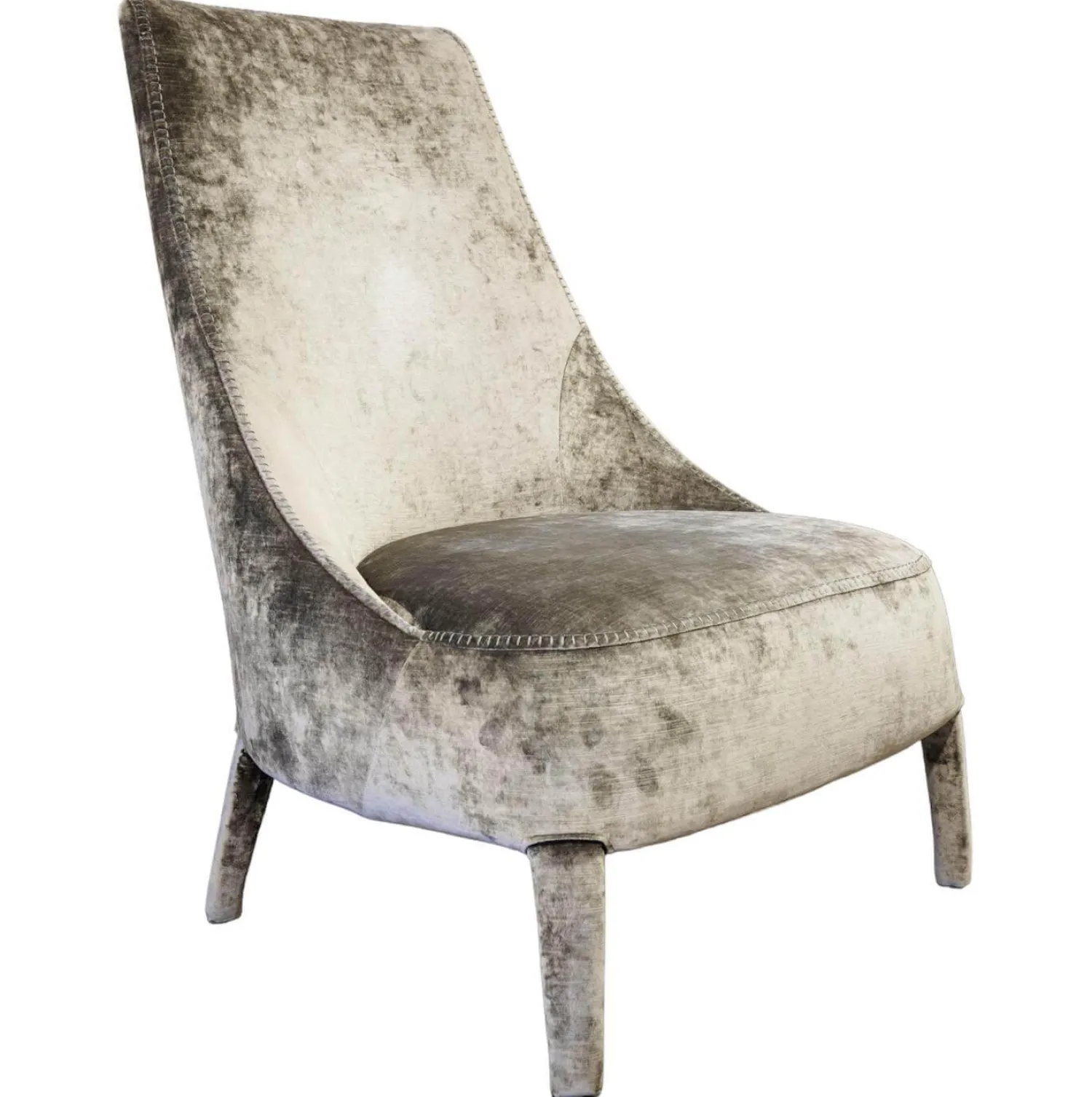 B&B Italia Loungesessel|Sessel Apta Febo Bezug Stoff 2474203 Samara Sandfarben