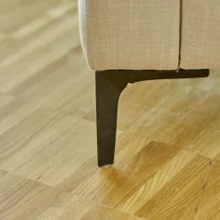 Sophisticated Living Relaxsessel|Sessel Banzaii Lounge Chair Stoff Beige Braun Lino Fungo C