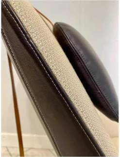 Giorgetti Relaxsessel|Sessel Bergére Stoff Pelle G Beige Gestell Buchenholz