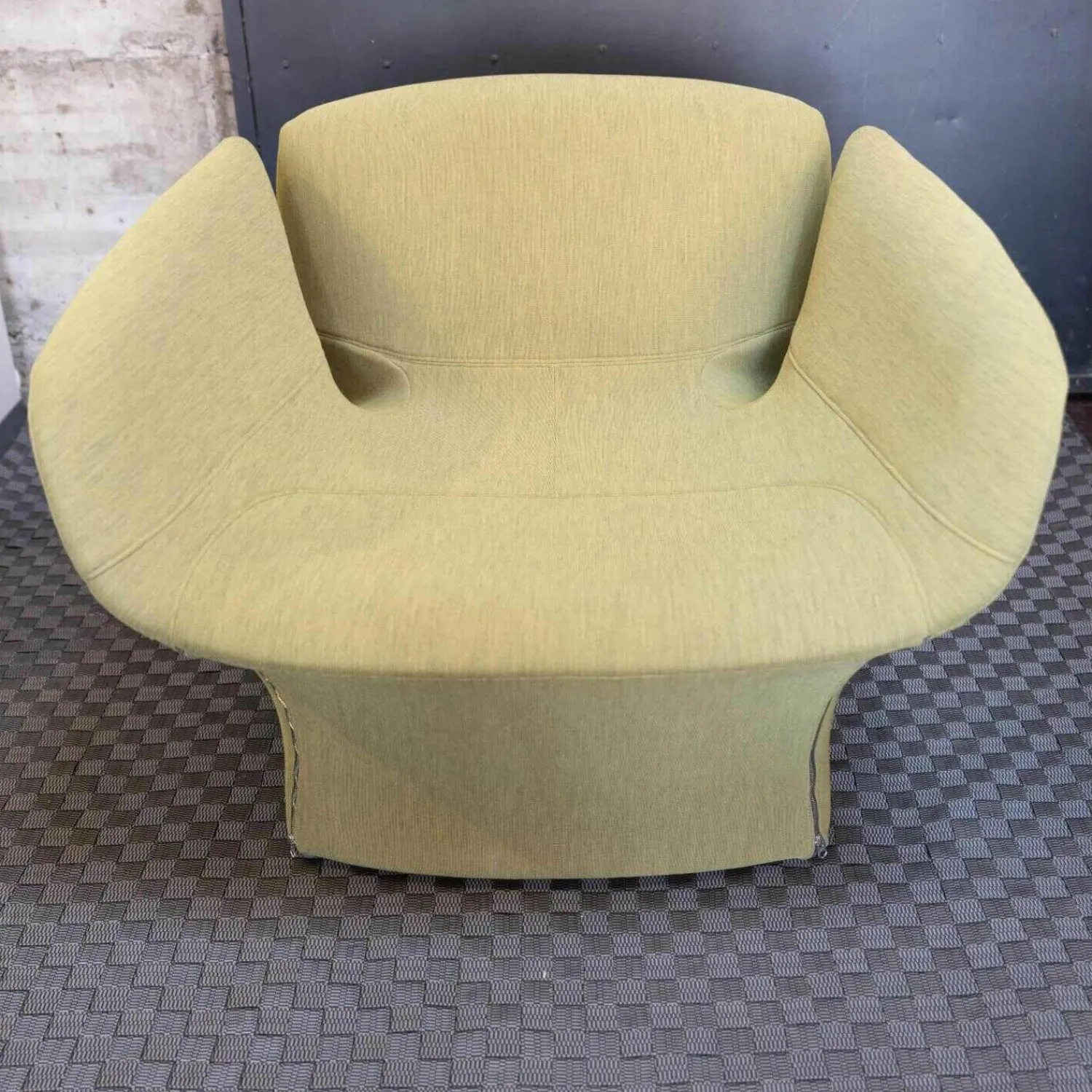 Moroso Relaxsessel|Sessel Bloomy Stoff Grün