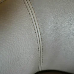 Contur Relaxsessel|Sessel Boheme Leder Taupe Braun Gestell Schwarz