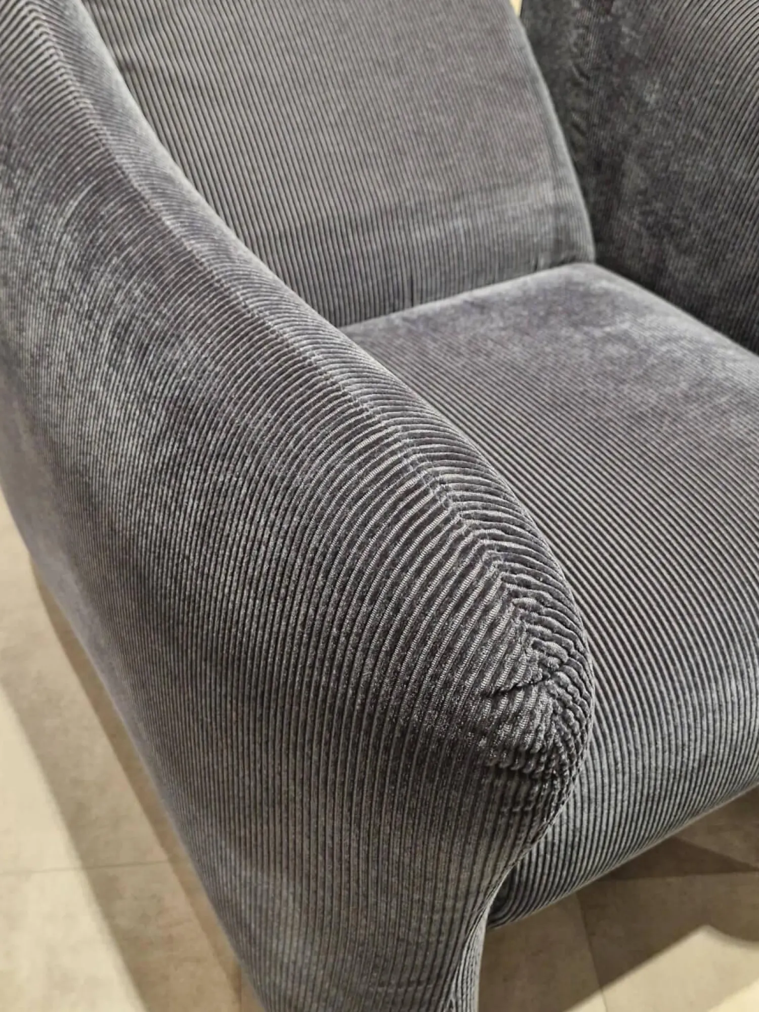 Brühl Relaxsessel|Sessel Bongo Bay Stoff 4490 0069 Blau Neigungsverstellbar Mit Hocker