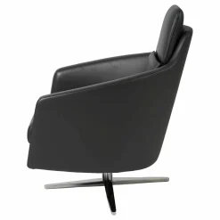 IP Design Fernsehsessel|Relaxsessel|Sessel Boss 129-1000 Leder Galaxy Graphit Grau Manuell Verstellbar