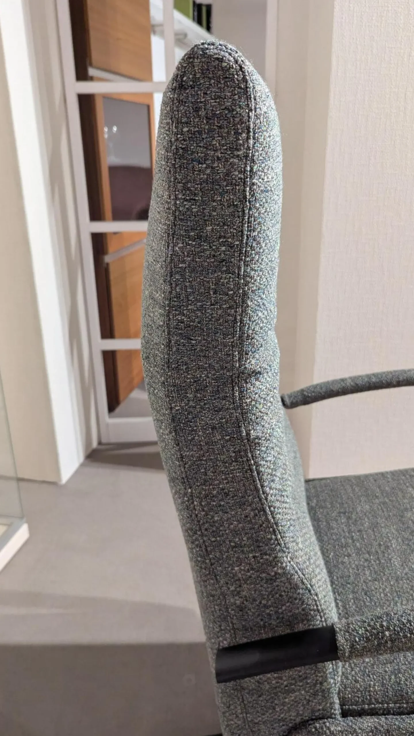 Poco Relaxsessel|Sessel Brixton Style ModernBrixton Style Grau Sternfuß Schwarzmatt Verstellung Mechanisch