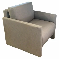 Rolf Benz Loungesessel|Sessel Cara 2020/009 Stoff Steingrau Grau Sitzkomfort Classic Mit Kunststoffgleitern