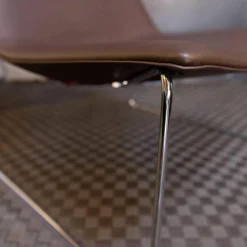 Arper Relaxsessel|Sessel Cartifa 70 Leder Braun