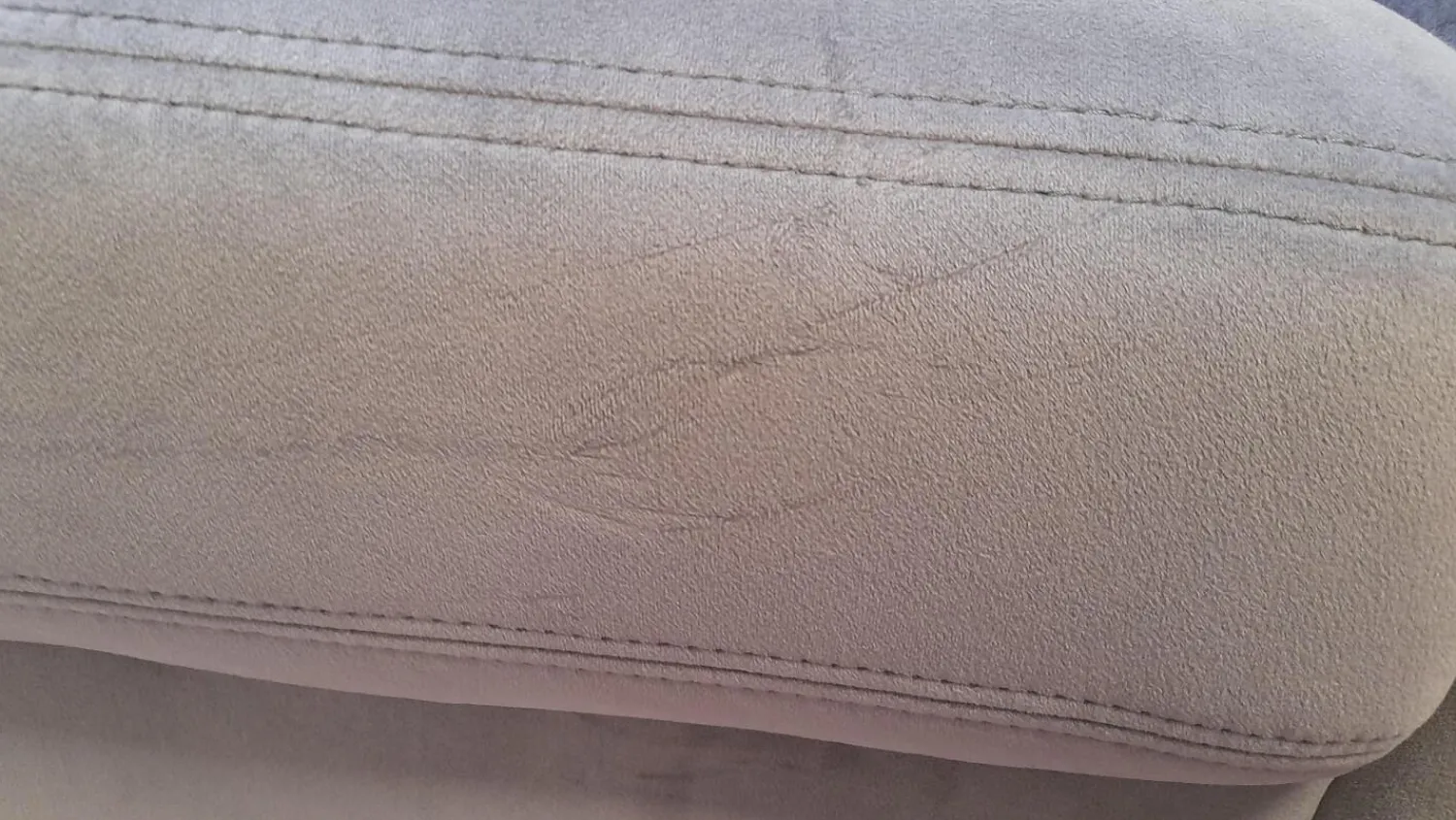 Zehdenick Fernsehsessel|Sessel Cincinatti Bezug Sam Grau Fuß Chrom