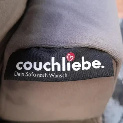 Zehdenick Fernsehsessel|Sessel Cincinatti Bezug Sam Grau Fuß Chrom