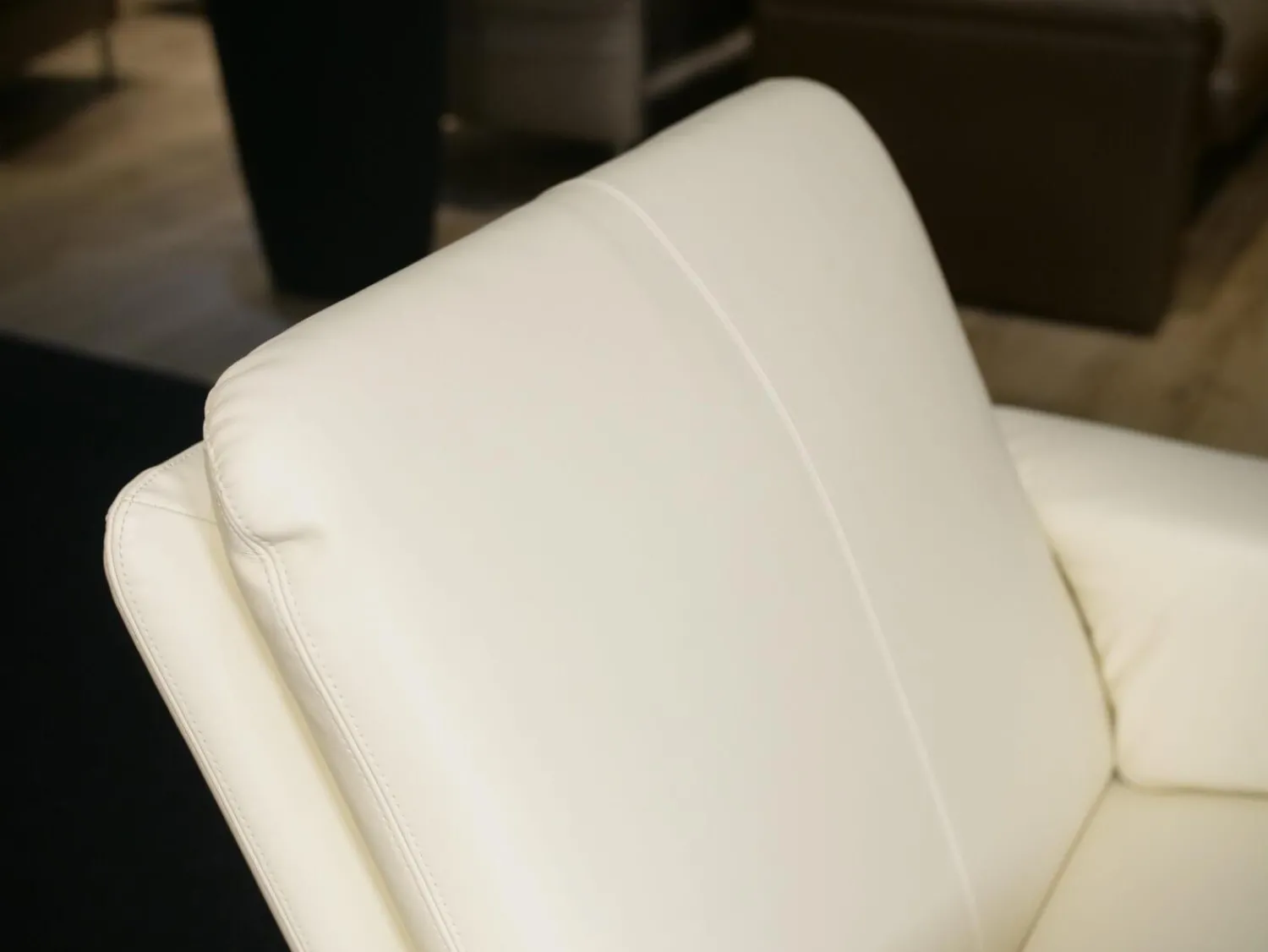 Erpo Relaxsessel|Sessel City Bezug Leder 42.310 Beige Mit Hocker