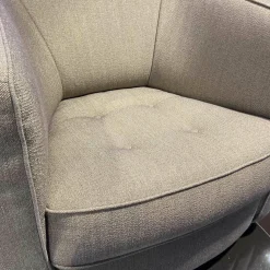 Erpo Relaxsessel|Sessel CL 190 Stoff Rye 2025.58 Beige Holzfüße Wenge