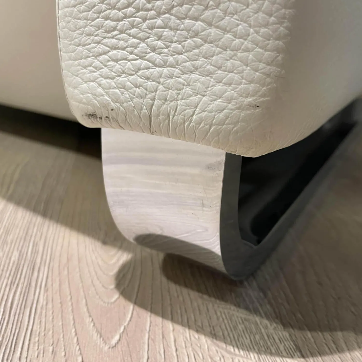 Erpo Relaxsessel|Sessel Classics 164 Leder 43.990 Weiß Kufe Metall