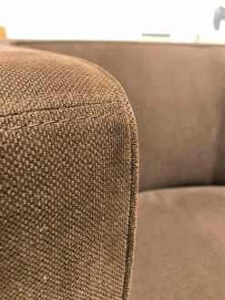 Christine Kröncke Relaxsessel|Sessel Corso Stoff PG 1 Braun auf Rollen