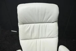 Steinpol Relaxsessel|Sessel Cosimo Comfort Lux Leder Rancho Stone mit Manueller Relaxfunktion