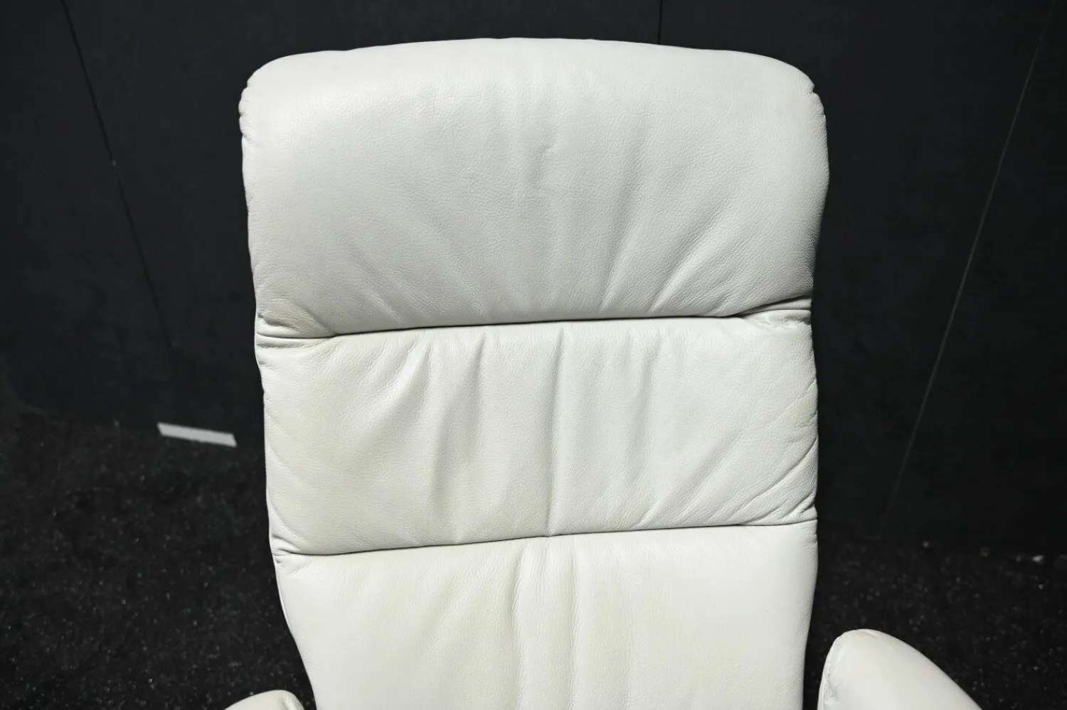 Steinpol Relaxsessel|Sessel Cosimo Comfort Lux Leder Rancho Stone mit Manueller Relaxfunktion