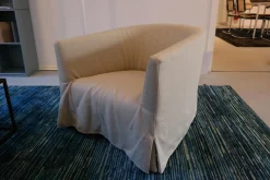 Maxalto Relaxsessel|Sessel Crono Drehbar Simplice Stoff Ellade Cat. Extra Beige