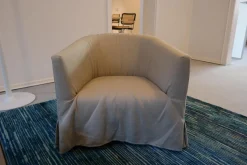 Maxalto Relaxsessel|Sessel Crono Drehbar Simplice Stoff Ellade Cat. Extra Beige