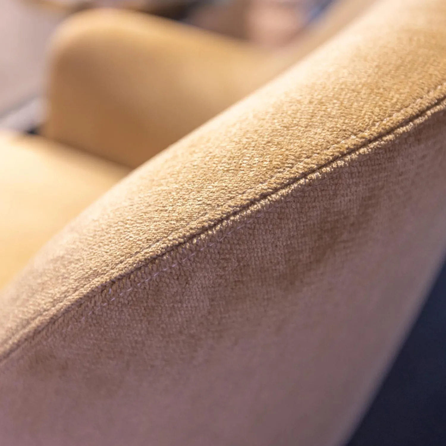 Molteni & C Loungesessel|Sessel D.151.4 Bezug Stoff Kubrick K 1951 Beige Gestell Amerikanisches Nussbaumholz