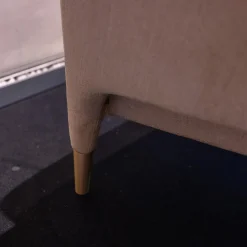 Molteni & C Loungesessel|Sessel D.151.4 Bezug Stoff Kubrick K 1951 Beige Gestell Amerikanisches Nussbaumholz