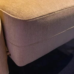 Molteni & C Loungesessel|Sessel D.151.4 Bezug Stoff Kubrick K 1951 Beige Gestell Amerikanisches Nussbaumholz