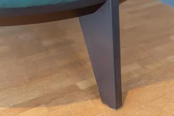 Marelli Loungesessel|Sessel Derek 9DK01W Bezug Stoff Koala Grün 125 C Füße Eiche Wengefarbig Gebeizt 0PR2 Braun