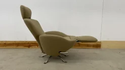 Cassina Relaxsessel|Sessel Dodo K10 Bezug Stoff Hallingdal Farbe 224 Verstellbar Im Rücken Und Fußbereich