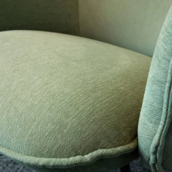 Muuto Loungesessel|Sessel Doze Loungechair Stoff Grün Gestell Stahl Anthracite Black Schwarz Mit Hocker Doze