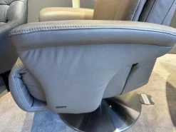 himolla Relaxsessel|Sessel Easy Swing 7627 Leder Soft-Nappa Shadow Braun mit Gasdruckfeder