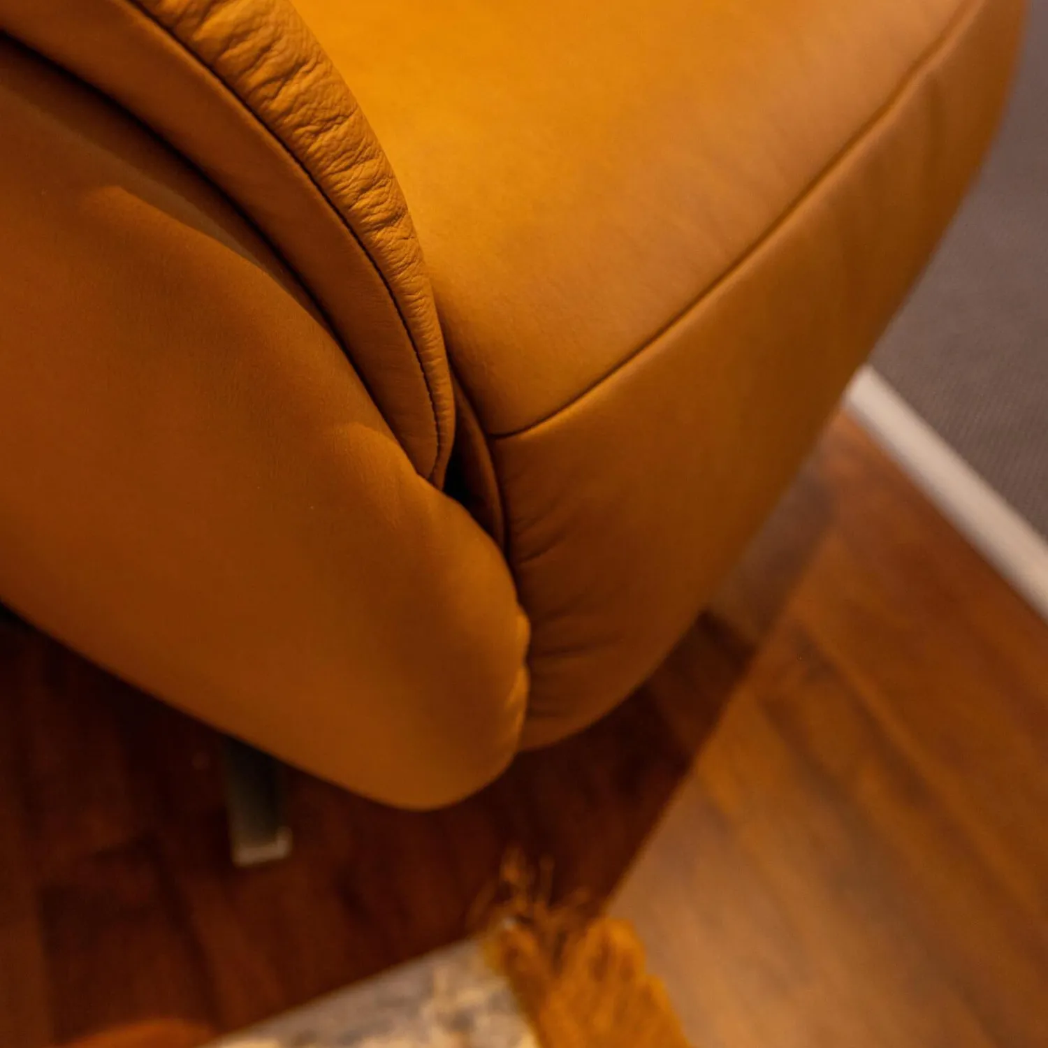 himolla Relaxsessel|Sessel Easy Swing 7051 Leder 22 Soft N Bright Braun Sternfuß Edelstahloptik Mit Aufstehhilfe Und Kopfteilverstellung