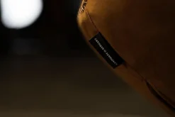 Tommy M Relaxsessel|Sessel Fabrizio Mit Hocker Leder Diesel Brandy Cognac Drehteller Edelstahl