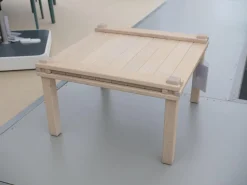 COR Gartentische|Gartenstühle|Sessel Farmer Stoff 5091 Mittelgrau Gestell Eiche Natur Geölt Inklusive Tisch