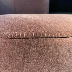 B&B Italia Loungesessel|Relaxsessel|Sessel Febo Stoff Rosa Gestell Silber