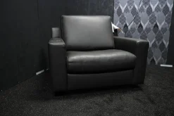 E. Schillig Relaxsessel|Sessel Flex Plus L 140 Dickleder 72 Schiefer Füße Schwarz