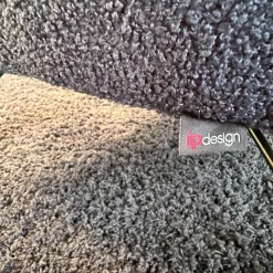 IP Design Loungesessel|Sessel Flow Bezug Chivasso Dunkelblau Füße Esche