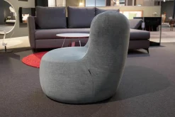 freistil Rolf Benz Relaxsessel|Sessel Freistil 173 Stoff 6514 Blaugrau Grau Inklusive Kunststoffgleiter