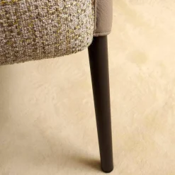 Jori Relaxsessel|Sessel Fuga Niedrig Bezug Innen Stoff James C0013 Außen Leder Lipano Taupe