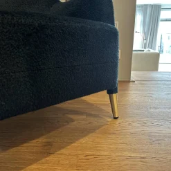 Molteni & C Loungesessel|Sessel Gio Ponti D 151 4 Bezug Stoff Wonder WG488 Blue Petrol Blau Korpus Amerikanisch Nussbaum