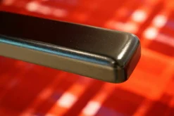 Werther Relaxsessel|Sessel Hanson 460 Rubelli Macallan 30260-004 Cat. V Rot Kariert Gestell Buche Schwarz mit Hocker